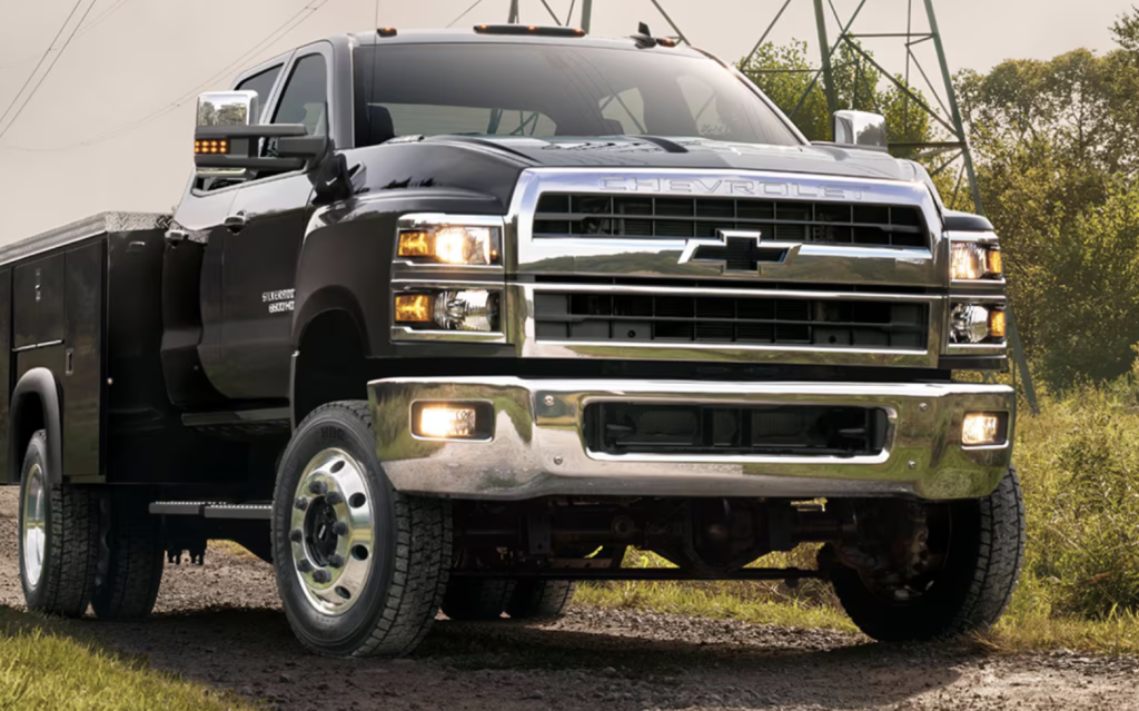 Black 2024 Chevrolet Silverado pickup truck